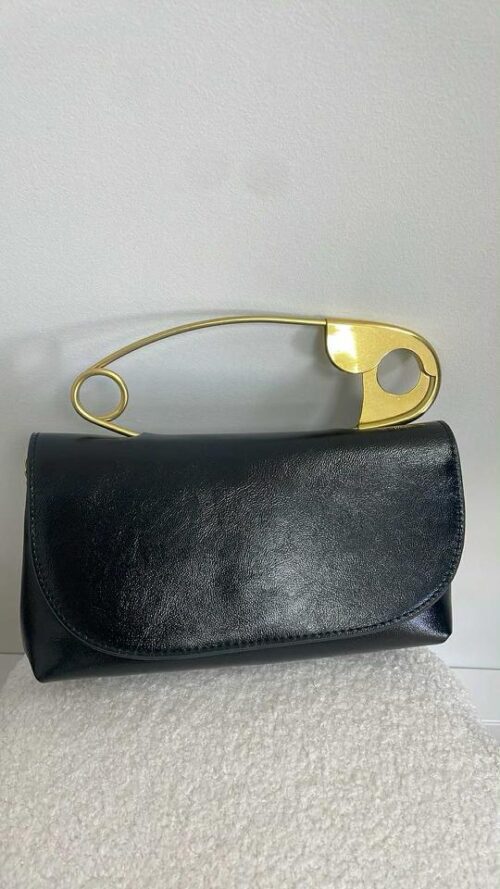 Sac bandoulière design épingle à nourrice – Image 3